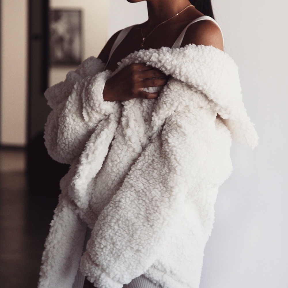 Jluxlabel Fluffy Coat